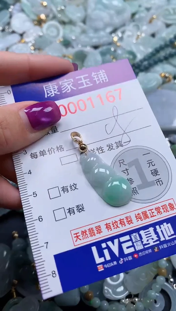 颈饰未镶嵌翡翠1167