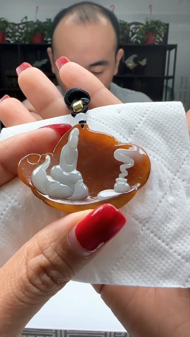 【闪购商品】翡翠颈饰未镶嵌天然翡翠A货吊坠