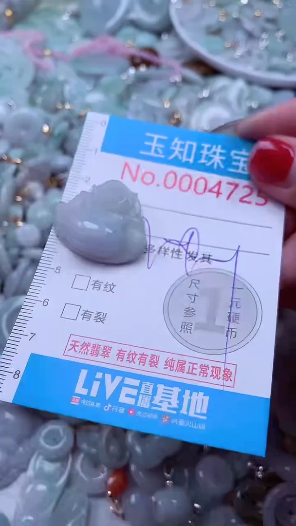 吊坠(不含链)未镶嵌翡翠4725