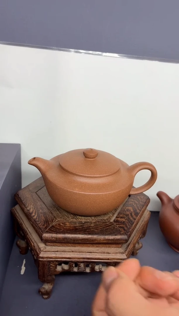 茶壶紫砂老段泥 汉君