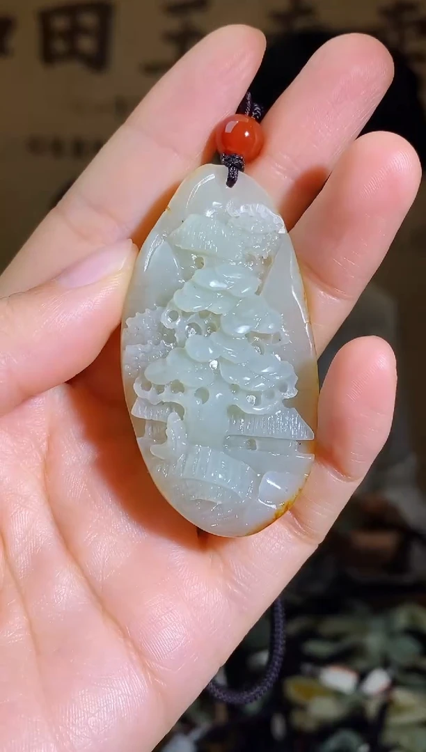 套链未镶嵌和田玉1