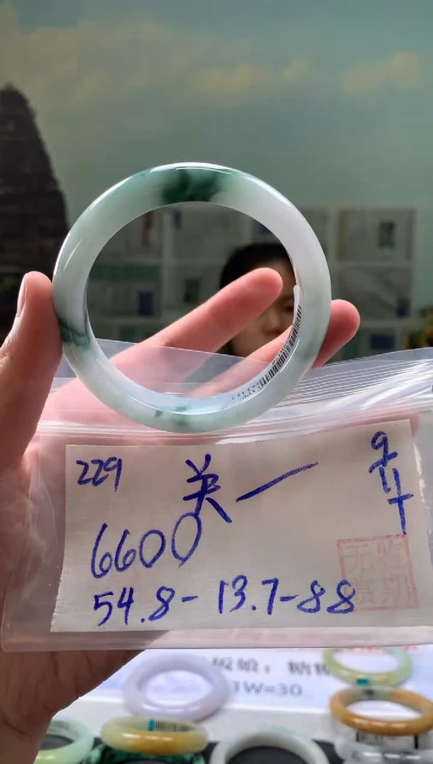 未镶嵌手镯翡翠关****作翡翠手镯 下单联系小耳机#229