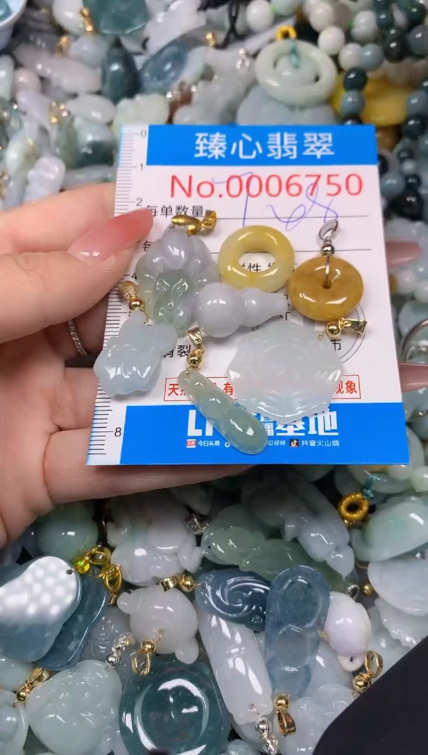 【闪购商品】翡翠颈饰未镶嵌含绳0006750