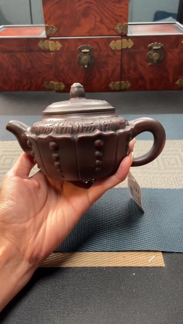 茶壶紫砂150 宜兴原矿紫砂