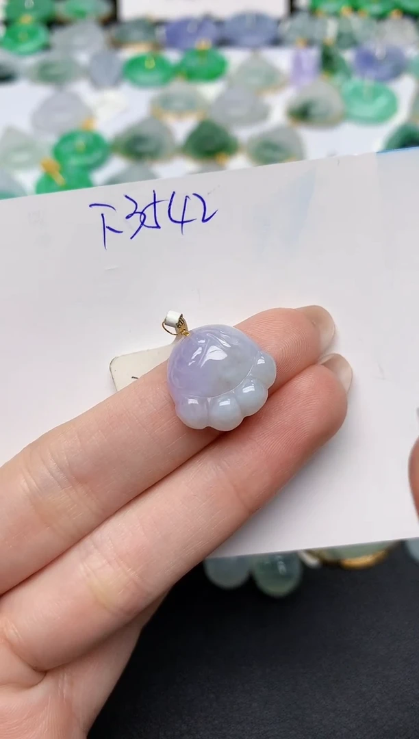 颈饰未镶嵌翡翠天然缅甸A货翡翠百元以上9元证书费自理