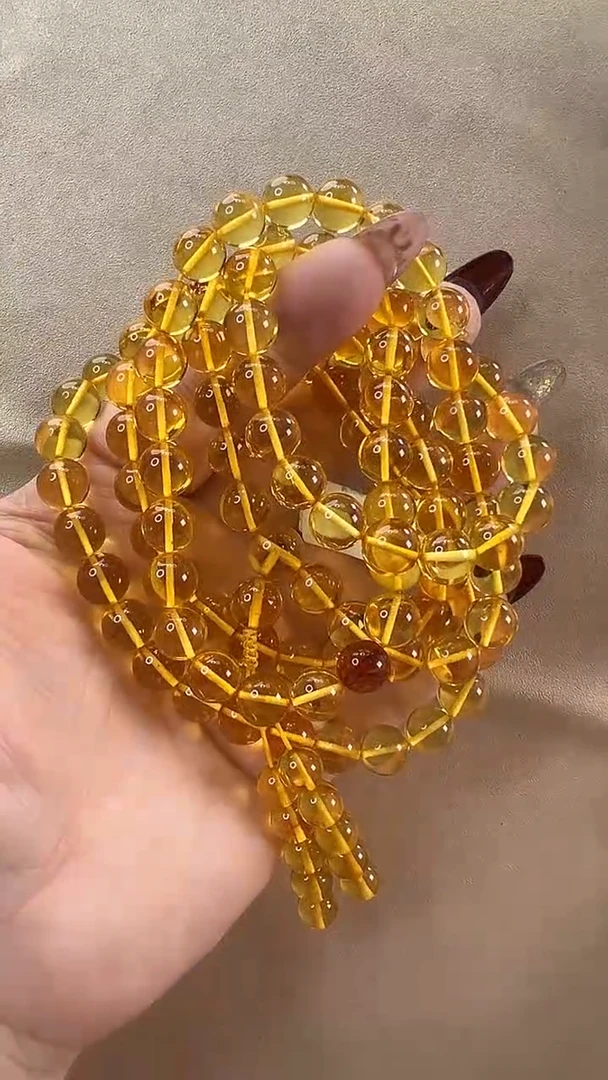 【闪购商品】琥珀颈饰未镶嵌项链