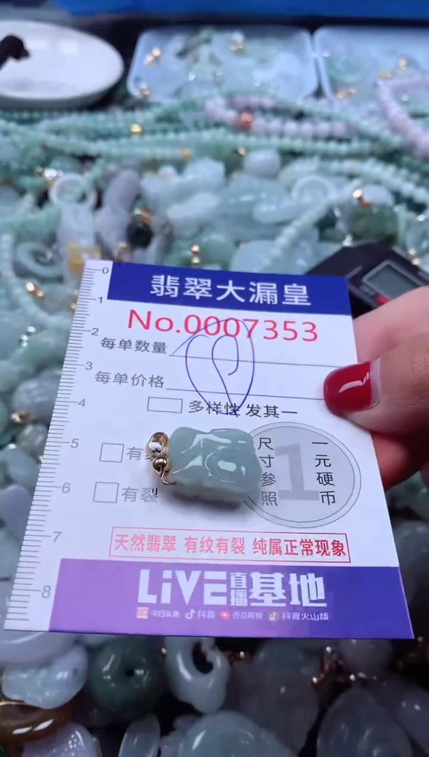 颈饰未镶嵌翡翠7353