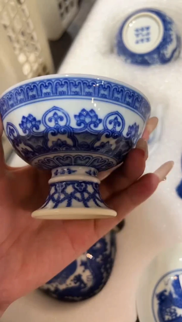 瓷片景德镇瓷器茶器茶杯