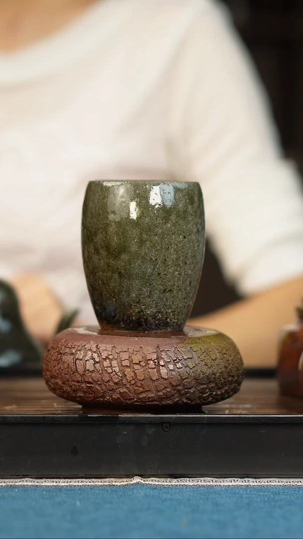 茶壶紫砂柴烧紫砂闻香杯
