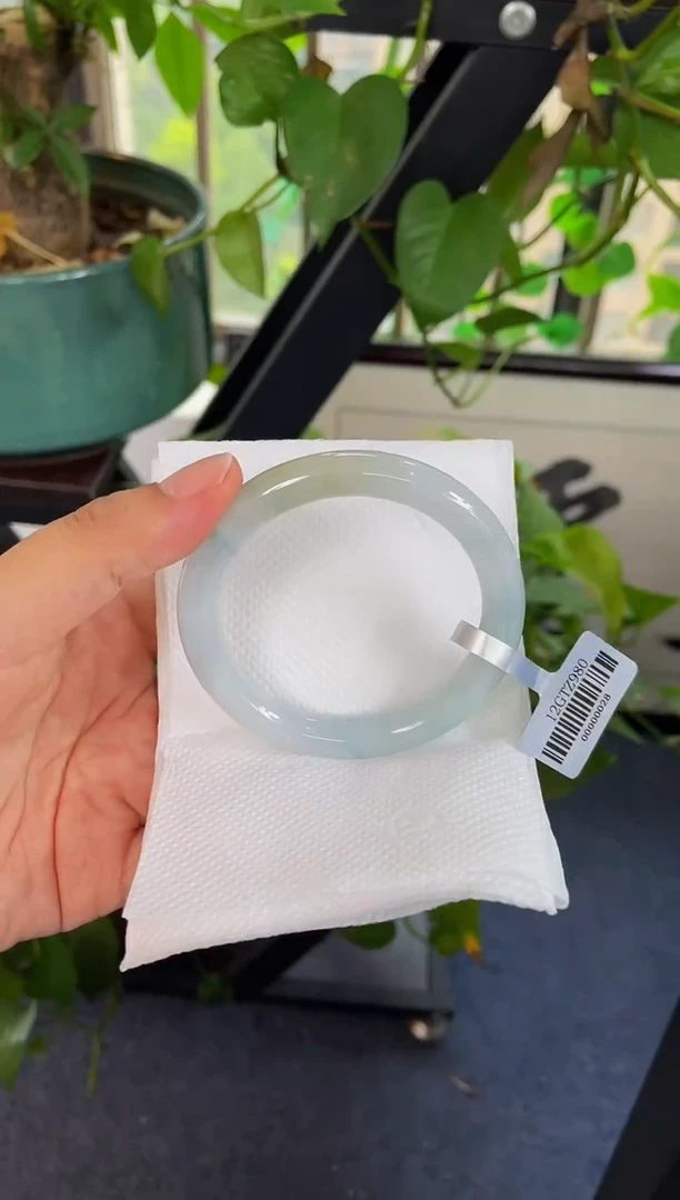 翡翠手镯未镶嵌018手镯55.7