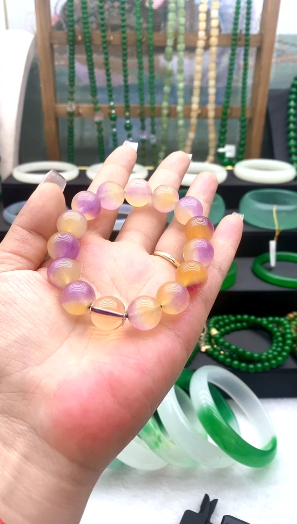 非金属珐琅时尚精美手链14mm