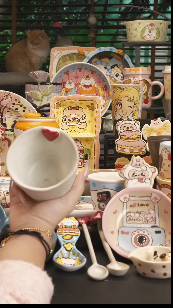 【原创设计】德化手绘陶瓷