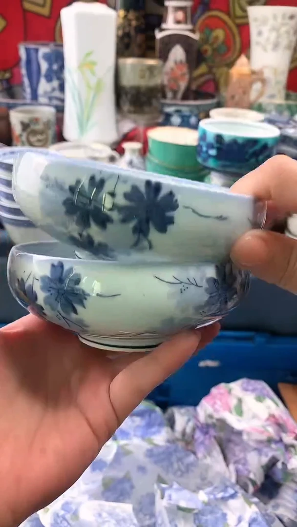 小*镰仓精美瓷器18包邮A413