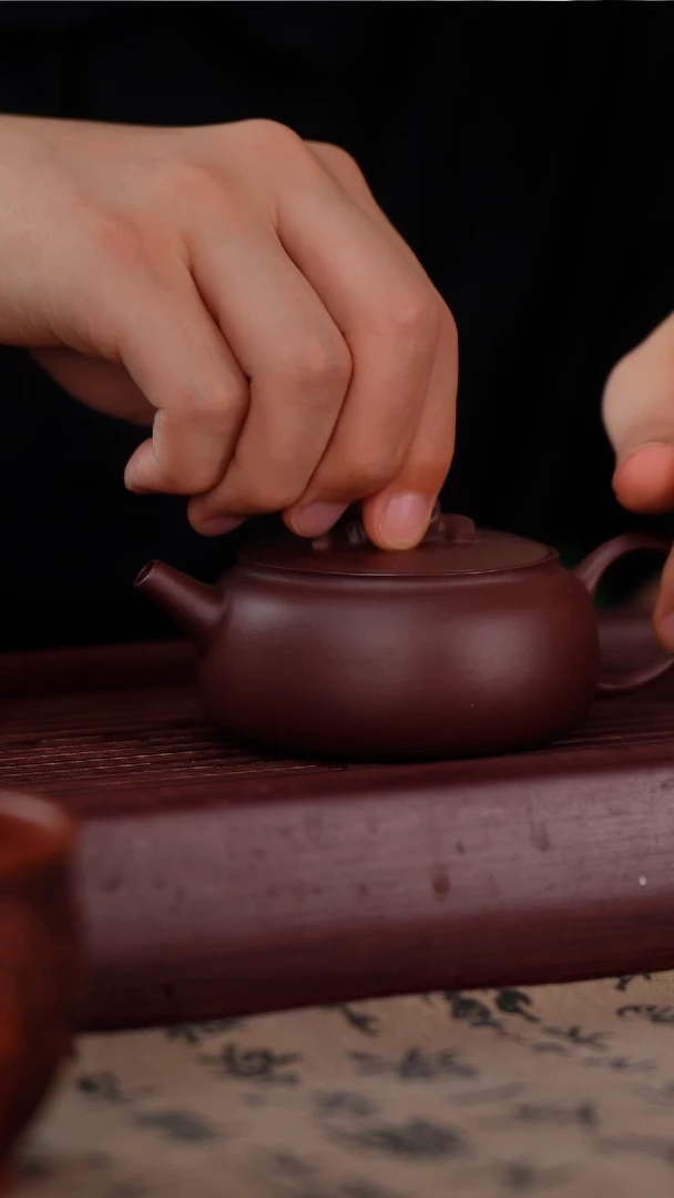 茶壶紫砂*见山紫泥