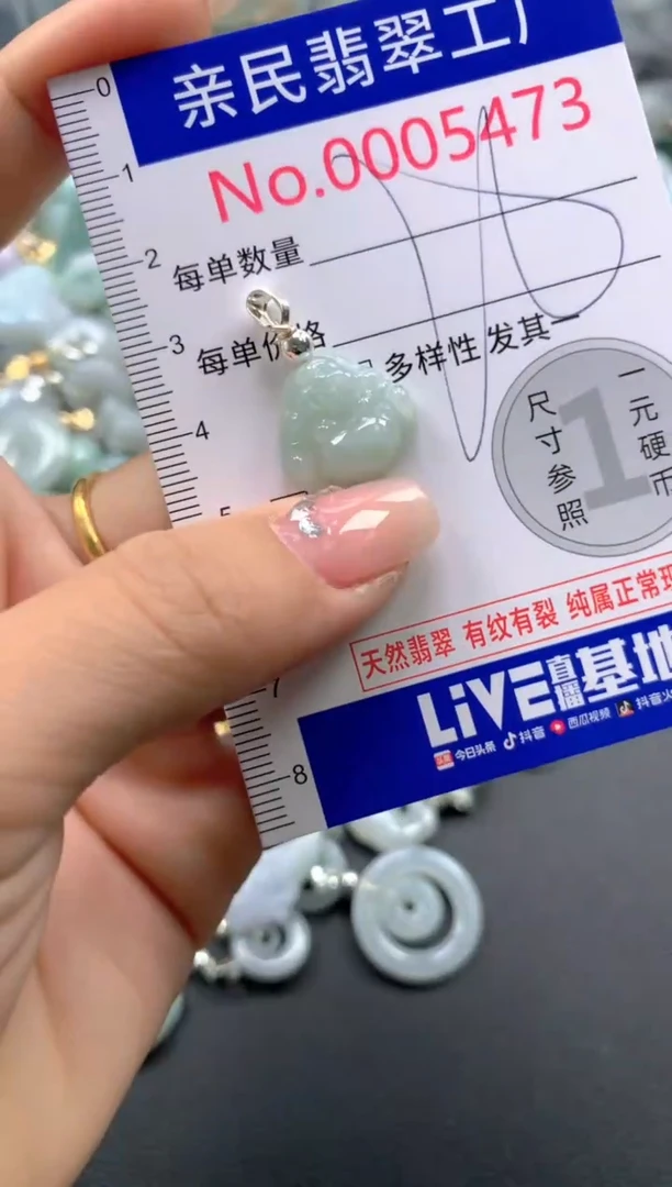 颈饰未镶嵌翡翠5473