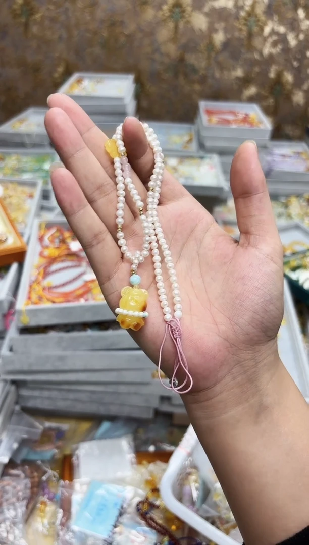 琥珀项链未镶嵌【多样性发一】