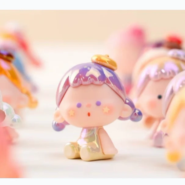 【拆盒】无忧哒娃萌粒阿玛莉莉丝联名潮玩摆件礼物盲盒手办