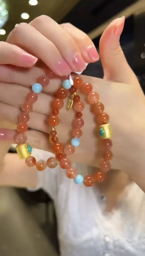 手链未镶嵌南红玛瑙22[