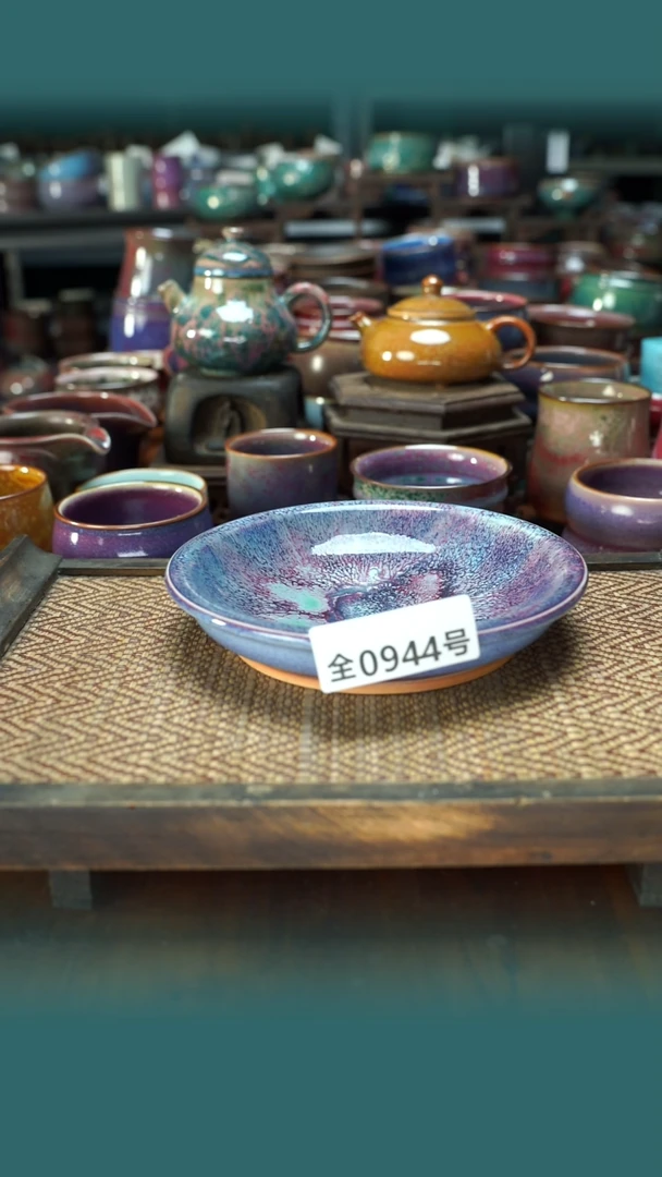 原产地原矿钧汝瓷杯壶944