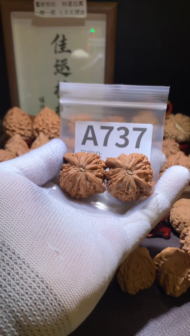 把件文玩核桃暴***豆磨盘40尺打底影响二次销售不退不换