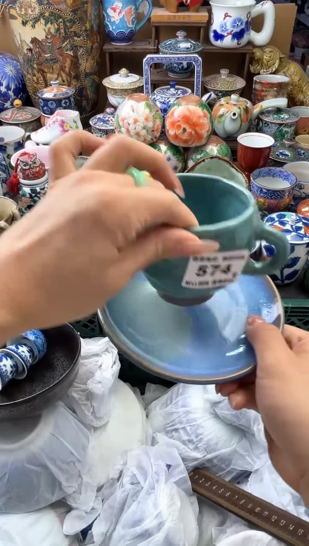 瓷片鱼*_574号六六工艺品瓷器