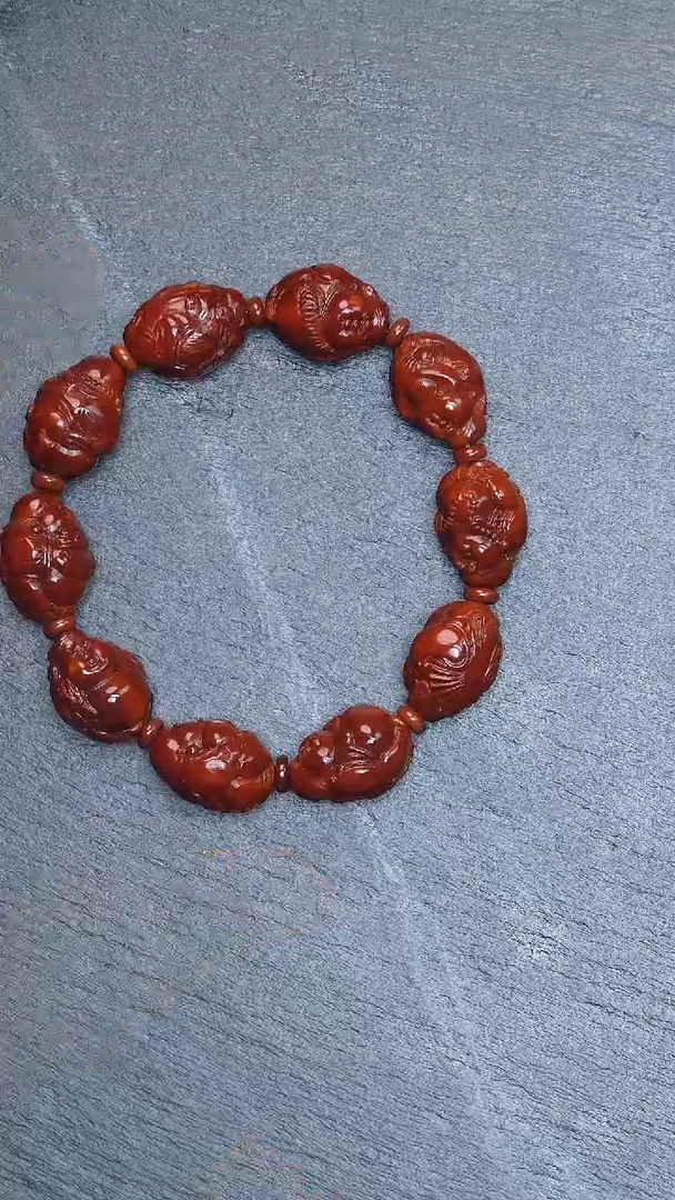 【闪购商品】橄榄核手串财迷回血橄榄核07