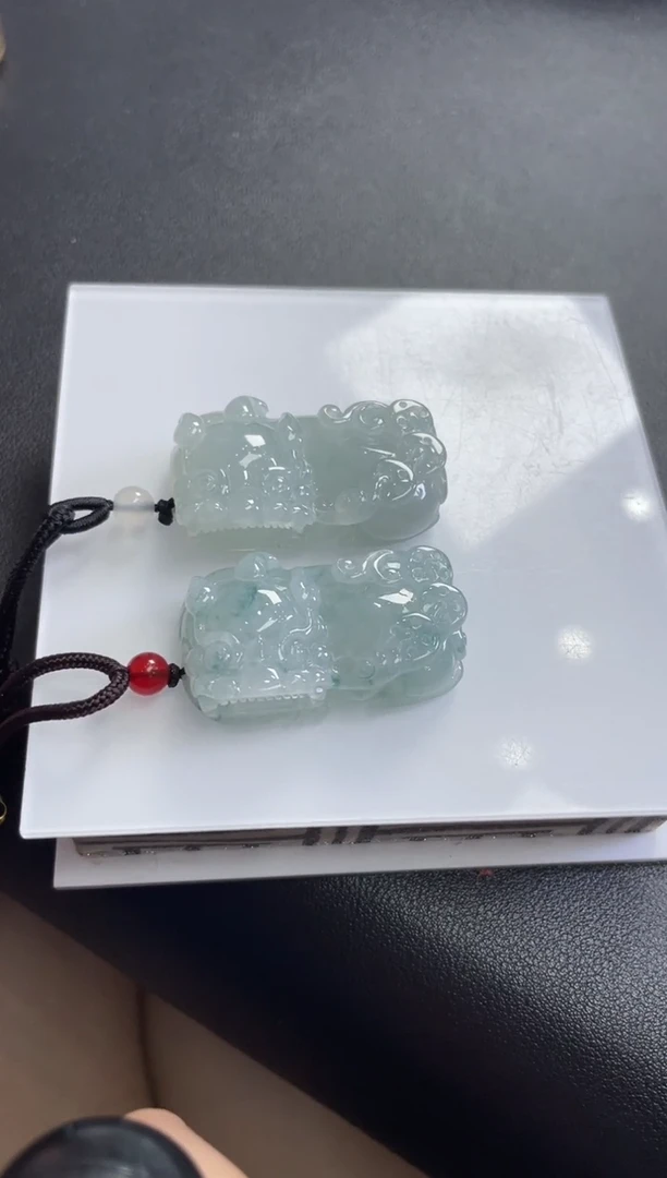 颈饰未镶嵌翡翠貔貅多样性发一件