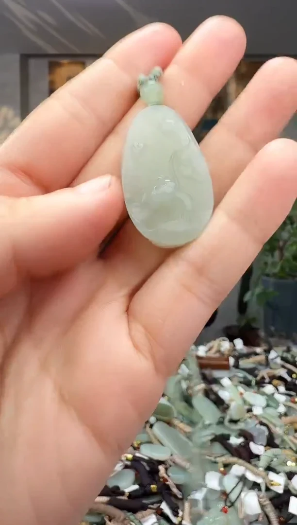 未镶嵌和田玉挂件拍一发一