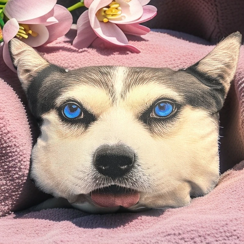 卡通宠物狗异形抱枕靠垫套芯沙发办公室车抱枕批发可爱含抱枕芯