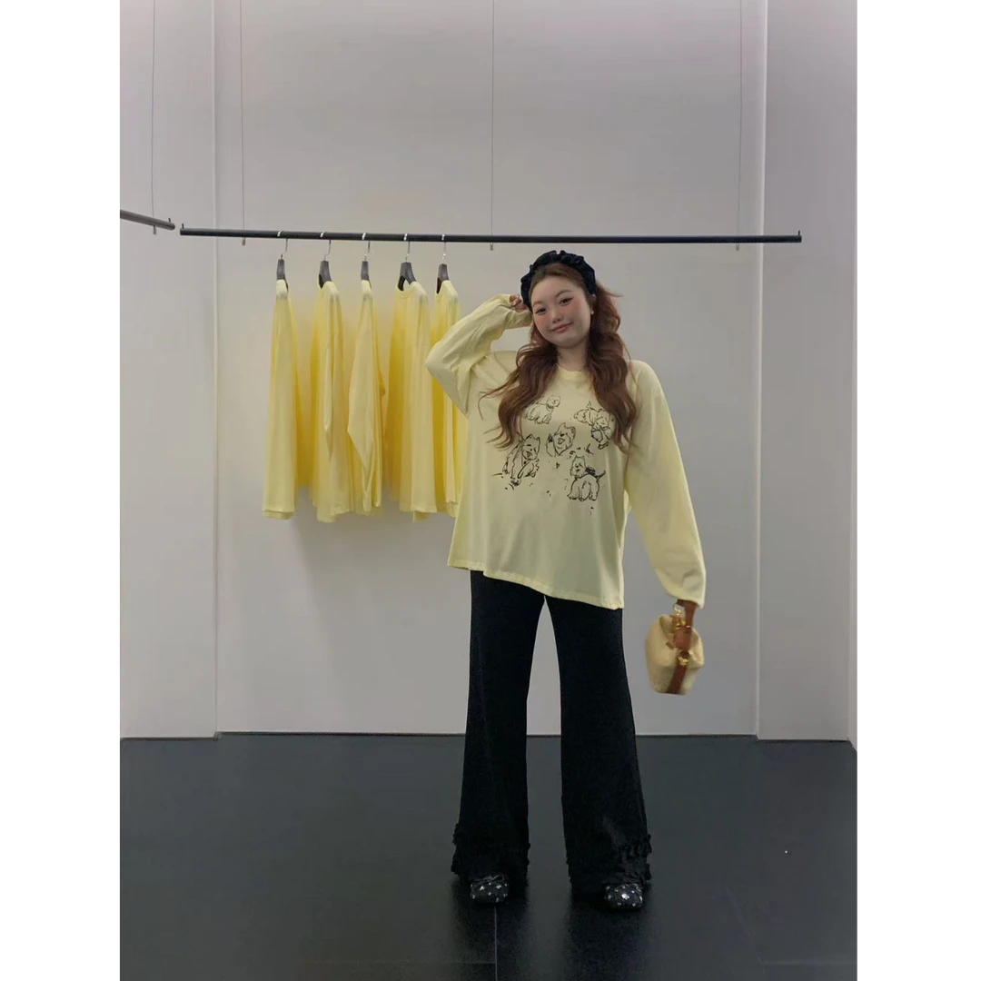 慧芝huizhi 木耳边裤不起球版 定制款 贼舒服弹力显瘦裤300克不