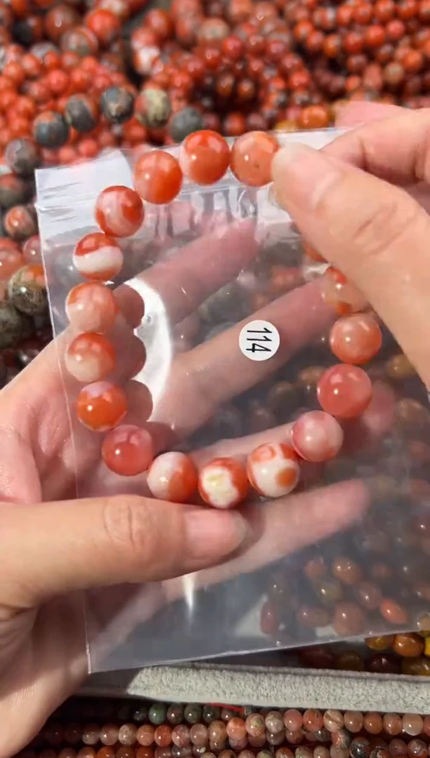 未镶嵌手串南红玛瑙12+
