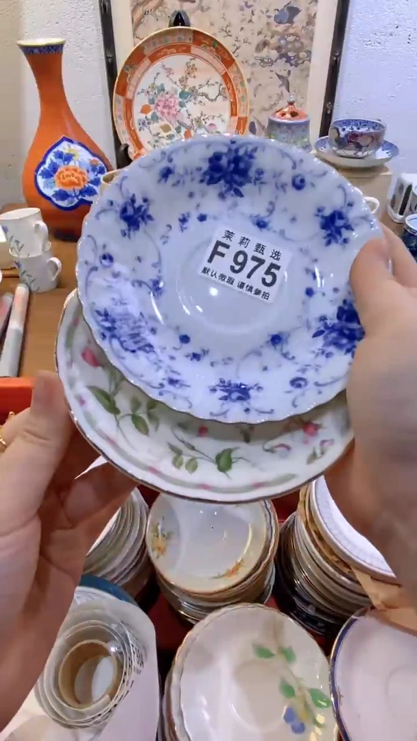 瓷片愛*茉莉商品一号975