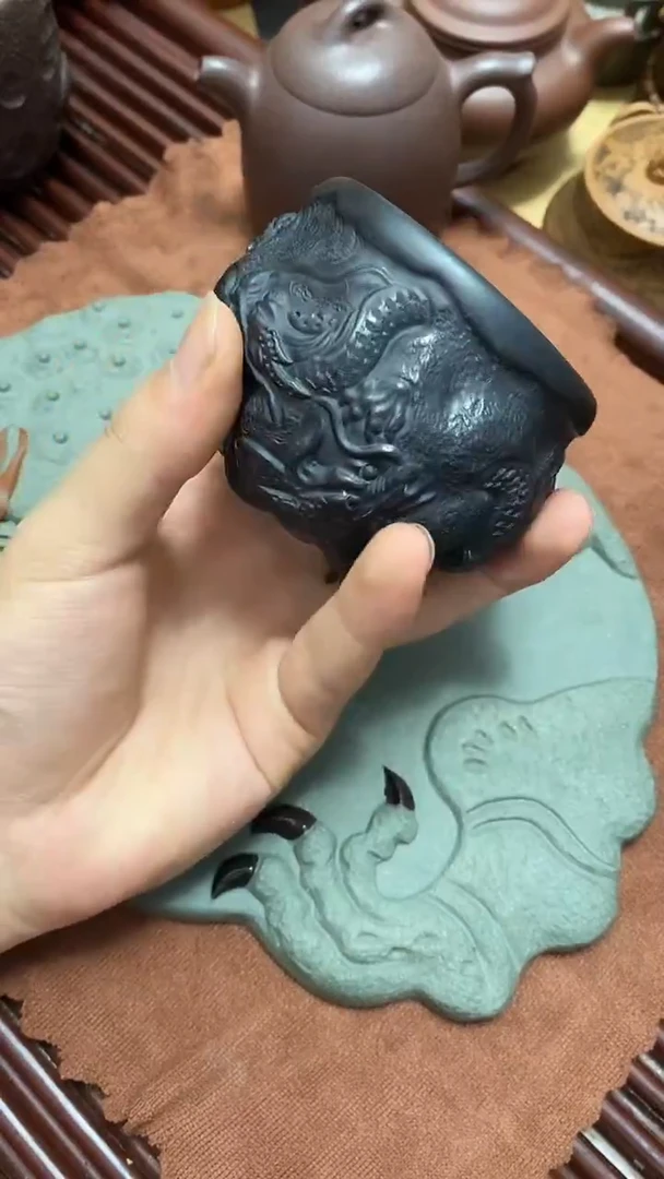 茶壶紫砂【茶缘雅集】宜兴原矿紫砂