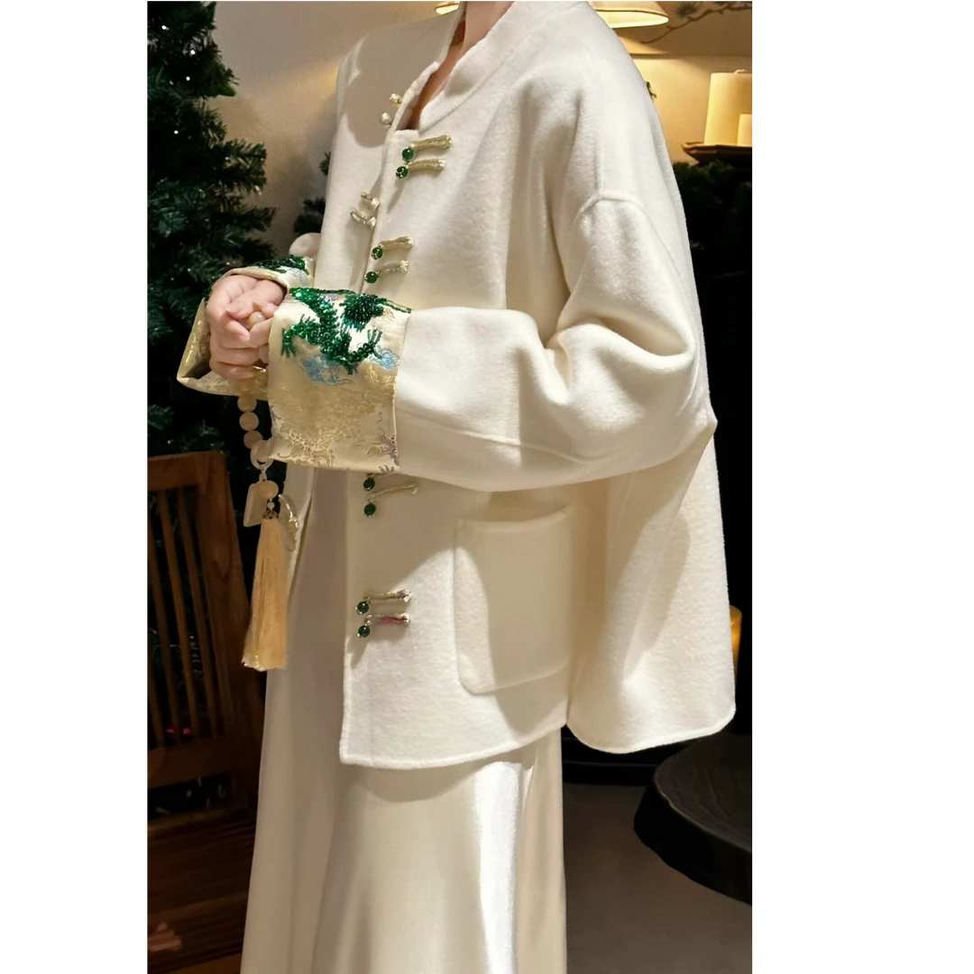 MY · 选择编号【A760-799】 · 新中式女士简约时尚上衣套装集合链接