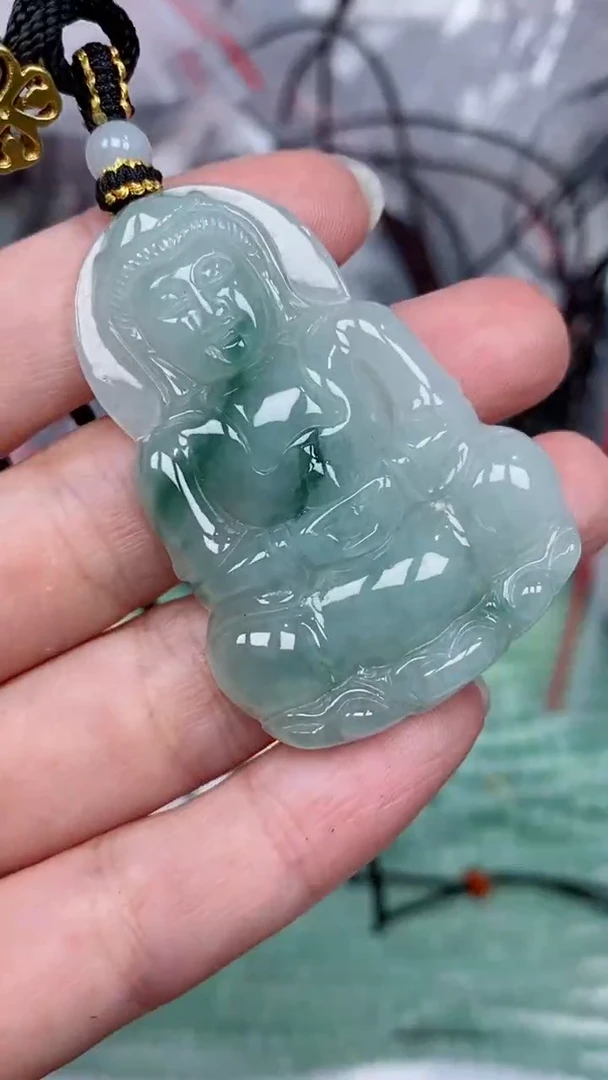 颈饰未镶嵌翡翠吊坠
