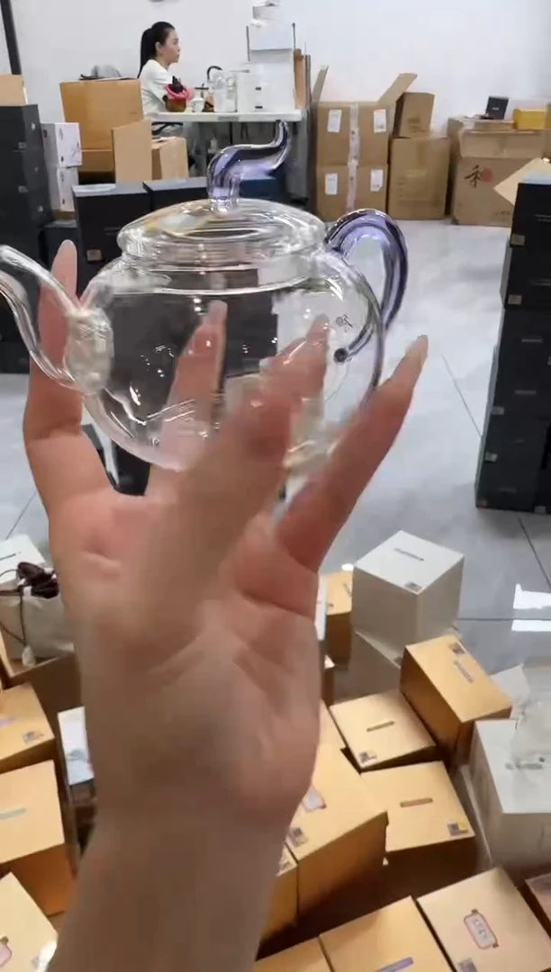 @@禾器晶彩丰登壶浅紫色