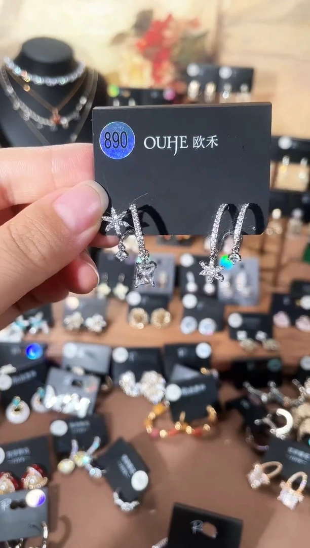 合金925银锆石欧890