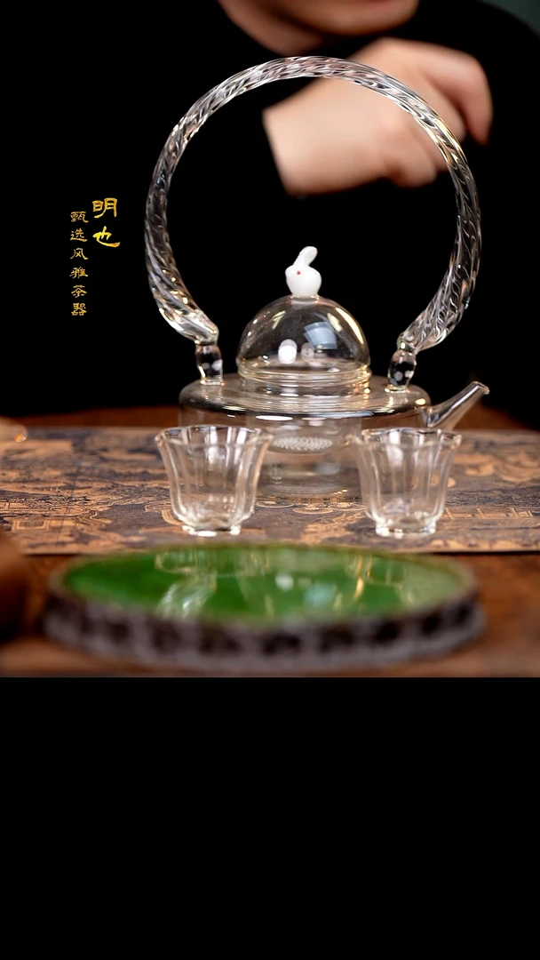 【闪购商品】1明也茶器/ 兔子提梁壶一个