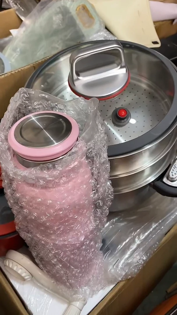 水晶玻璃1粉色不锈钢保温杯福利款