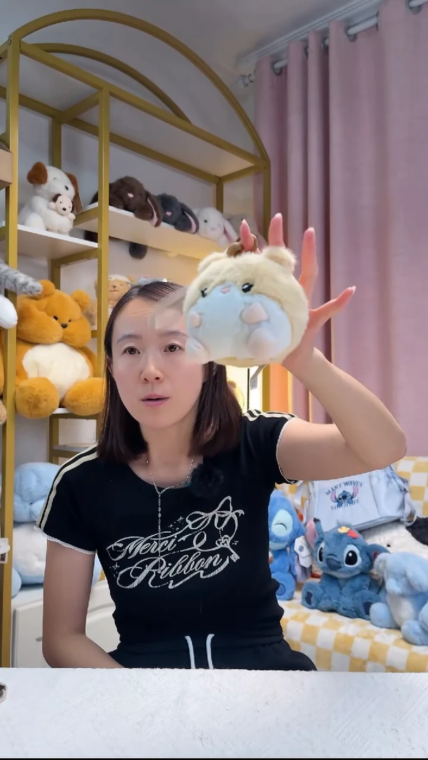 毛绒捏捏乐仓鼠挂件