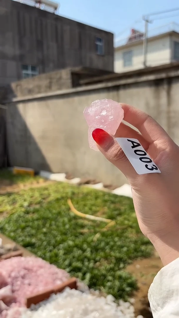 【闪购商品】水晶摆件未镶嵌粉水晶 003