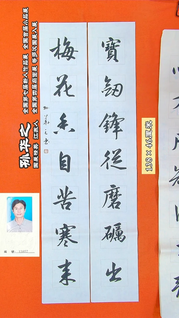 书法76R孙华之书法作品