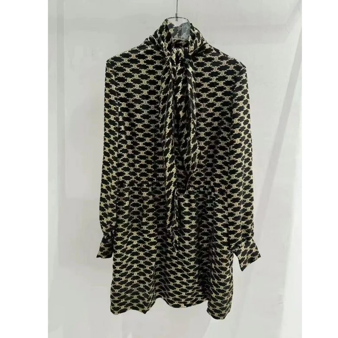 99新 Celine/思琳 双双臻选/st10240/思琳连衣裙/36