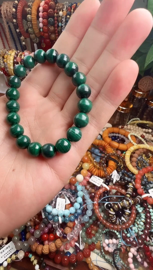 未镶嵌孔雀石手链李* 一物一件）005307