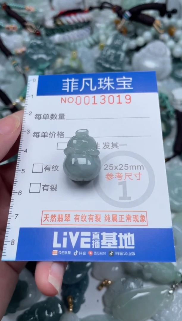 颈饰未镶嵌翡翠13019