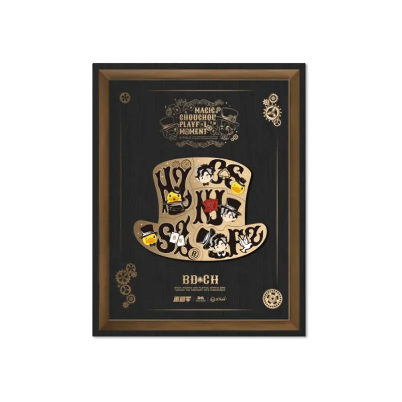 周杰伦 周同学×B.Duck小黄鸭 联名 大魔术鸭系列徽章