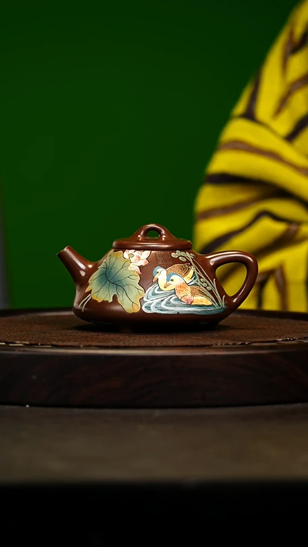 宜兴原矿高端紫砂 景舟紫泥280cc