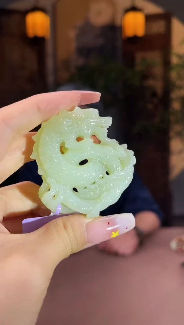 和田玉未镶嵌颈饰S824