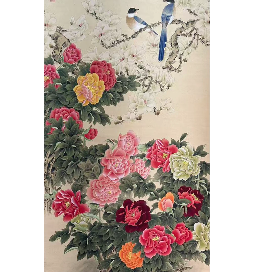 DY11823 花鸟 纸本 136*67
