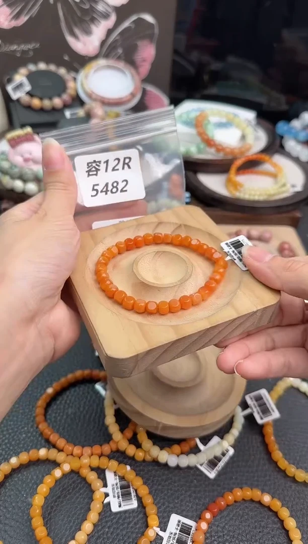 未镶嵌手链石英质玉文*12R5482